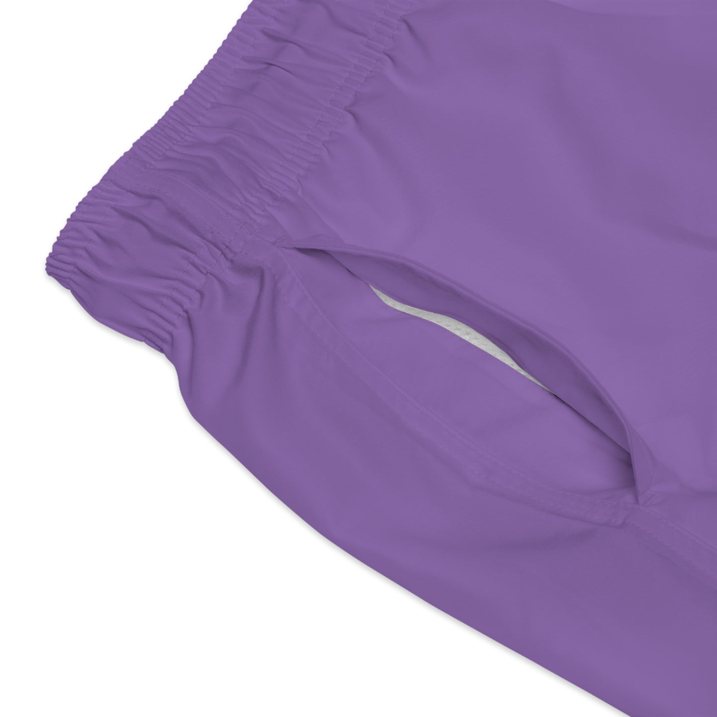URCHIN Purple Logo Swim Trunks