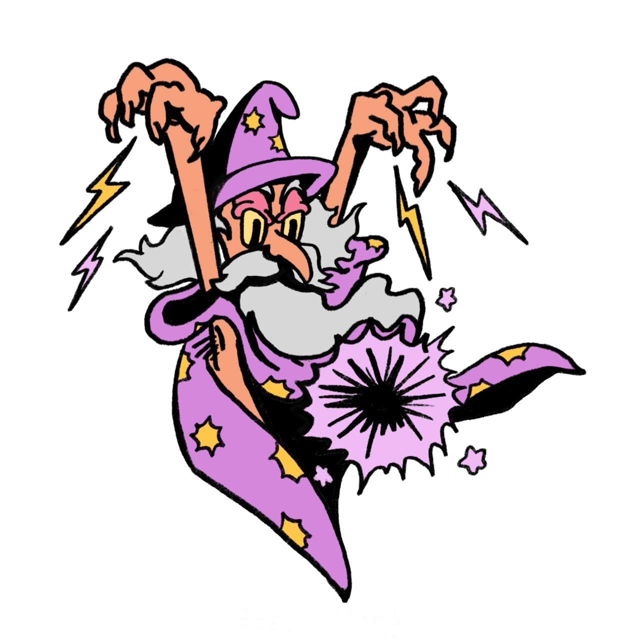 URCHIN Wizard Heavy Weight Graphic Tee