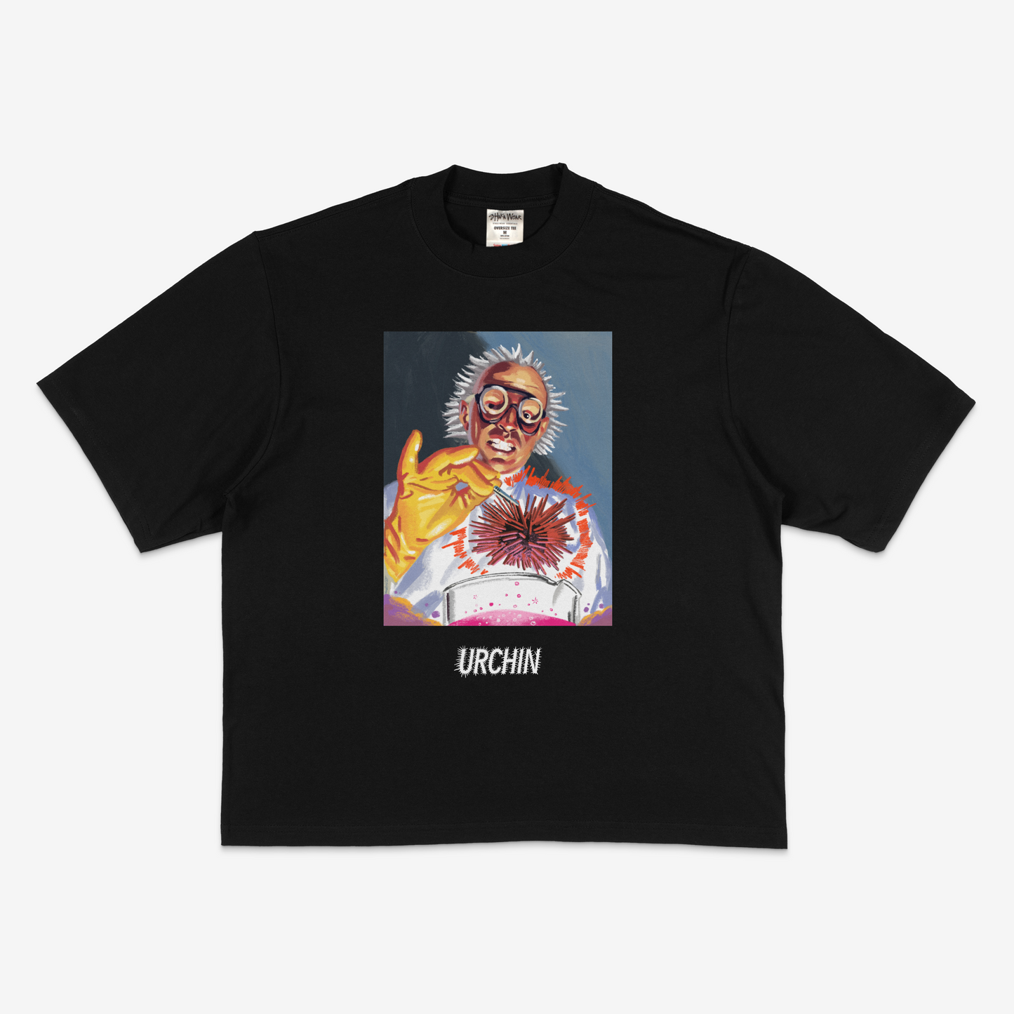 URCHIN "Scientist" Heavy Weight Graphic Tee