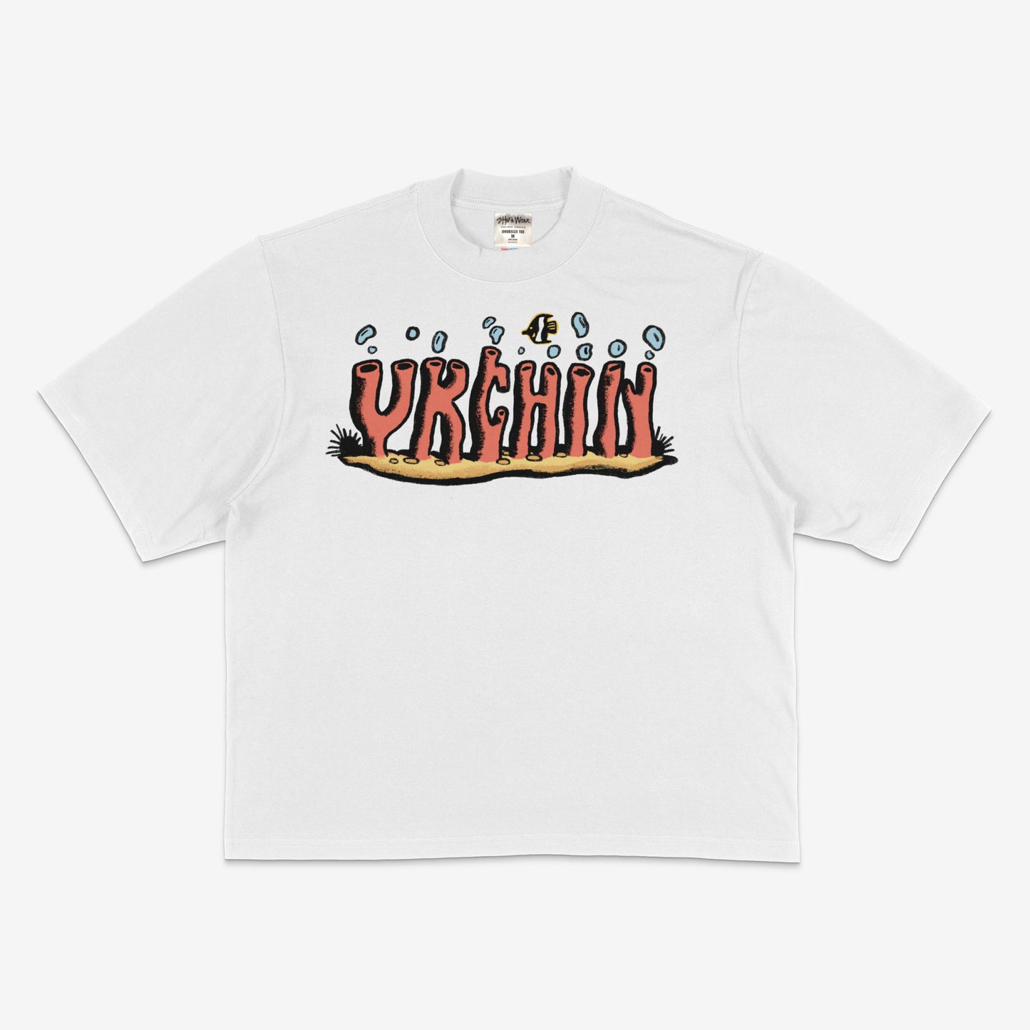 URCHIN Coral Graphic T-Shirt